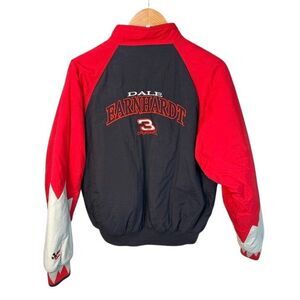 VTG Dale Earnhardt #3 Jacket Nascar Chase Authentics Embroidered Quilted Men's L